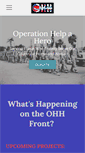 Mobile Screenshot of operationhelpahero.org